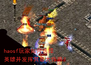 haosf������ѡ��Ӣ�۲�������������ã�