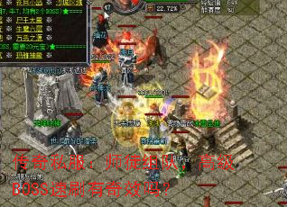 ����˽����ʦͽ��ӣ��߼�BOSS��ˢ����Ч��