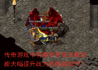 ������Ϸ������Щ��������ȴ�ܴ������ս��������ϸ�ڣ�