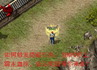 ��δ����������񣺵�NPC���ϰ���Ѫ������Ʒ�����������ã�