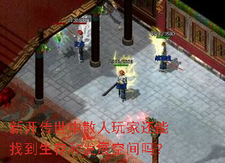 新开传世中散人玩家还能找到生存和发展空间吗? 新开传世中散人玩家还能找到生存和发展空间吗?