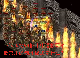 心法传奇98格斗中道教玩家最常用的制胜秘诀是什么? 心法传奇98格斗中道教玩家最常用的制胜秘诀是什么?