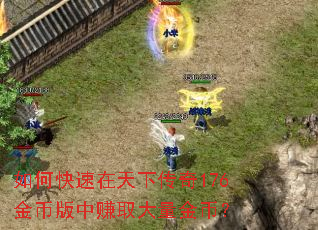 如何快速在天下传奇176金币版中赚取大量金币? 如何快速在天下传奇176金币版中赚取大量金币?