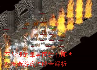 不花钱的单身网站有哪些?传奇游戏攻略全解析 不花钱的单身网站有哪些?传奇游戏攻略全解析